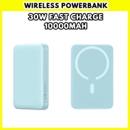 Baseus 30W Wireless Fast Charging Powerbank Slim 6000mAh/10000Mah Power bank fast charge Cable