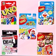 UNO PLAYING CARD GAMES