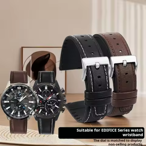 20mm 22mm For Casio Quick watch strap ecb-s100 Eqb-1200at Eqb 900 800 501 mdv-106 107 composite COW 