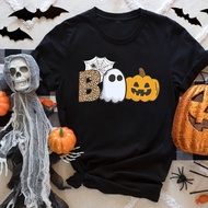 Halloween Women T-shirt Black Tees Halloween Party Tops Sisters T Shirt Tops