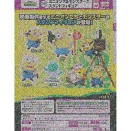 【預訂】T-ARTS 小小兵與怪獸立體擺件 全套扭蛋