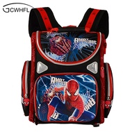 Kids Backpack School Orthopedic Boys School Bags Waterproof Child Book Bag Spiderman Motorbike Girls