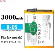 Replacement Battery B-D5 For Vivo V7 Y75 Y75A 1718 Battery 3000mAh