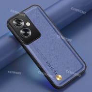 OPPO A79 5G 2023 Magnetic Cross Grain Leather Casing For Oppo A79 5G OppoA79 A 79 79A 5G 2023 4G 5G 