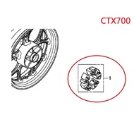 RCP HONDA Rear Wheel Shock Absorber Rubber CTX700 CTX 700 2014~2018