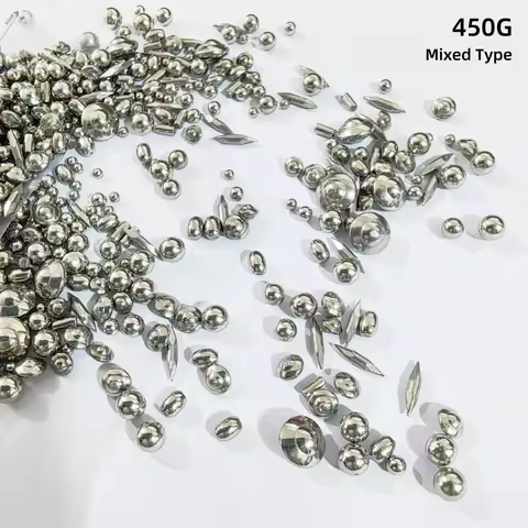 1 Pound Stainless Steel Polished Beads Tumbling Media Burnishing Media Shot for Rust Removal,Rough P