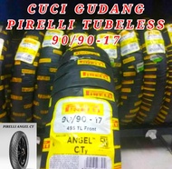 CUCI GUDANG Ban Motor PIRELLI ANGEL CT 90/90-17 Ban Motor Ring 17 Tubeless ban luar 90/90-17 ban ring 17 ban vixion ban jupiter ban satria ban 300-17 ban ring 17 BAN TUBLES 90/90-17 RING 17 ban pirelli 90/90-17 ban 300-17 ban tubles 90/90-17 ban tubeless