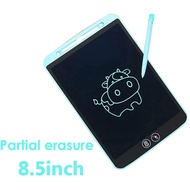 LCD Writing Tablet For Kids, 8.5 Inch Drawing And Writing Board，With Lock Erase Button And Smart Stylus, For School