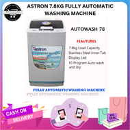 [INSTOCK] [SALE] ASTRON 7.8GK FULLY AUTOMATIC WASHING MACHINE / FULLY AUTOMATIC WASHING / WASHING MACHINE