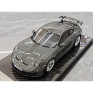 VIP Model 1:18 Diecast Porsche 992.2 GT3 Grey Vehicle Model Car Collection Worldwide Limited Edition