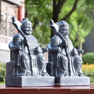 Carving Character Stone Fude Land Gong Temple God Genuine Household Buddha Statue Land Woman Guanyin