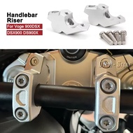 Handlebar Riser Bar Mount Silver Handle Clamp Motorcycle Accessories For Voge 900 DSX DSX900 DS 900 