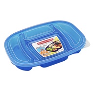 ♚△✢Food Storage Sunnyware Modern Concepts Lunch box with 4 division Bento box Food keeper