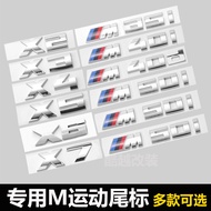 Suitable for BMW X2 X3 X4 X5 X6 X7 Car Label M35i M40i M50i Modified Rear Tail Label Word Label Stic