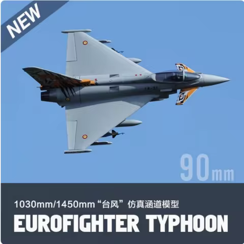 Freewing Electric RC Jet Airplane Euro Fighter Typhoon 90mm EDF 6S 8S PNP or KIT+Servo with Retracta