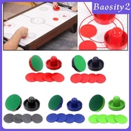 [Baosity2] 1 Set Mini Air Hockey Pushers and Air Air Hockey Paddles Goal Handles Paddles for Air Hockey Tables Equipment