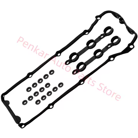 11120030496 Engine Valve Cover Gasket Set Fit For BMW E46 E39 E60 E38 E65 E66 X3 E83 X5 E53 Z4 E85 M