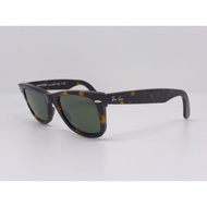 Rb Wayfarer RB 2140 902 47 Havana with G15 Rb Green Lens