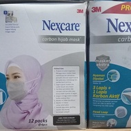 3M Masker Nexcare Carbon Hijab 4 play isi 2 pc 1 box isi 24 pc