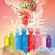 KUKUKU Pura 600 Puff STRAWBERRY WATERMELON APPLE Ice pods Pod Sekali Pakai Disposable