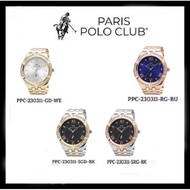 Paris Polo Club นาฬิกาผู้หญิง   สายสเตนเลส รุ่น PPC-230311 *ส่งฟรี*