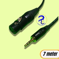 3.5mm TRS to xlr Female 3-pin Aux Cable 7-meter audio mixer cable 800BM 700BM