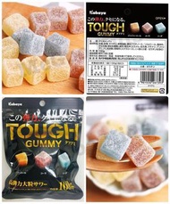 日本製Kabaya Tough Gummy冰涼汽水味碳酸軟糖~100g