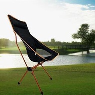 高背月亮椅 戶外摺疊椅 戶外躺椅 定做高背月亮椅便攜戶外休閒迭椅鋁合金材質易清理