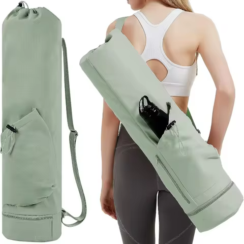 Fitness Sports Yoga Mat Bag Multifunction Pocket Yoga Carrier Knapsack Large Capacity Storage Yoga M
