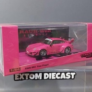 [BEST QUALITY] TARMAC PORSCHE RWB 993 PINK YVES PIAGET SEAL