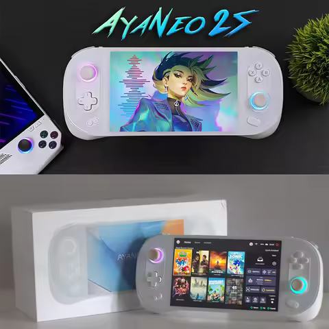 New arrival AYANEO 2S 8840U borderless full screen AMD Ryzen R7 8840U handheld Hall rocker linear mo