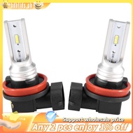 H8 H11 H16 Led Fog Light Bulb, H16 Led Fog Lamp High Power Csp-Y11, Cool White 6500K (Pack Of 2)
