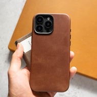 Leather Case for iPhone 16 Pro Max Plus Andar The Aspen Casing Cover Original New