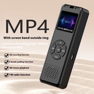 MP3/MP4 Walkman Player with Screen Bluetooth Recording Pen FM Music Player Novel Listening