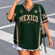 Vintage Mexico Soccer Jersey Mexico Football Fan Jersey Mexico Fan Jersey Gift Summer Sports Men's J