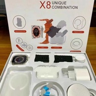 X8 Ultra Eight-Piece Smart Watch Headset Multi-Set Combination Bluetooth Call Watch S8 Ultra