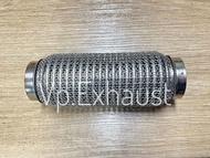 ข้ออ่อนท่อไอเสียสแตนเลส(304) ข้ออ่อนท่อไอเสียรถยุโรป ขนาด(นิ้ว)2x4/2x5/2x6/2x6