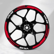 9inch Wheels Motorcycle 9inch Wheels Motorcycle Wheels Strips Sticker Decals for Motorcycle Frame De