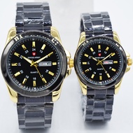 Jam Tangan Couple Swiss Army Automatic Date-100% Original-[MUTU TERJAMIN]-Jam Tangan Swiss Army Orig