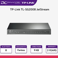 TP-Link TL-SG2008 JetStream 8-Port Gigabit Smart Switch