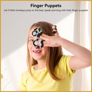 Monkey Finger Puppets for Kids 7Pcs Finger Doll Toys Funny Finger Puppet Set Story Time Learning Aid for School ayendssg