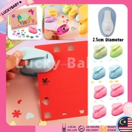 New Stamp Shape Craft Punch Embossing Machine Round Hole Punch Toothed Puncher Embosser DIY 压花器 Hole