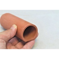 Small standing round ceramic cave for Pleco fish aquarium fish