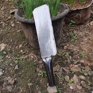 Pisau Dapur Cacah Daging Sapi untuk Pedagang - Golok Kotak Baja Besar Cacah Tulang Ayam dan Iris