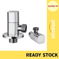 AMAZON Brass Angle Valve / Angle Stop Valve / Brass Chrome Angle Valve AMAV-006