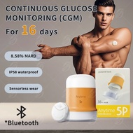 Yuwell Anytime 5P CGM Continuous Blood Glucose Monitoring System Blood Sugar Meter Diabetes Sensor f