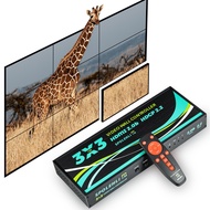 Video Wall Controllers 3X3 HDMI Video Wall Processor 4K TV Wall Controller 3x3 3x2 2x2 3x1 1x4 2x3 4