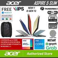 ACER ASPIRE 5 SLIM A514 55 537X - GEN 12 I5 1235U 8GB 512SSD FHD IPS