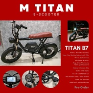 Titan B7 48v 750w จักรยานไฟฟ้ารูปทรงสไตล์วินเทจ
