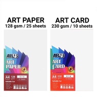 Art Paper 128gsm A4 /A3  25's / Art Card 230gsm A4 10's For Laser/Inkjet Print/Business Card/Invitat